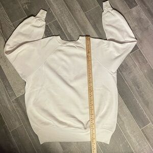 Classic White Sweatshirt